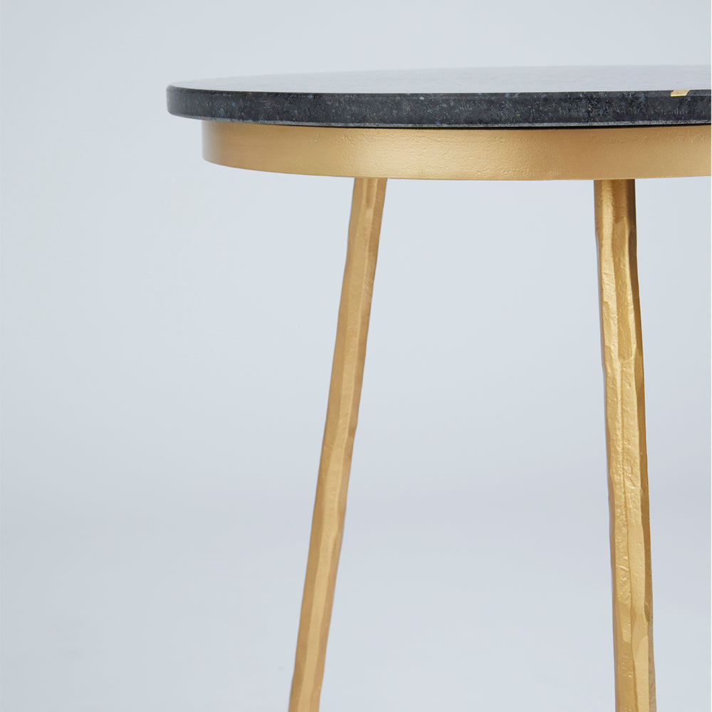 Belvin End table XC-52977 SET OF 2 BLACK MARBLE