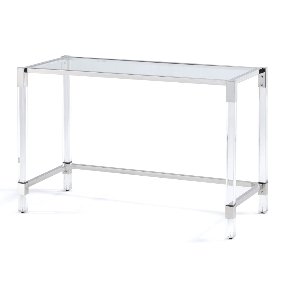 DUDLEY Desk GY-DESK-9S POLISHED STEEL