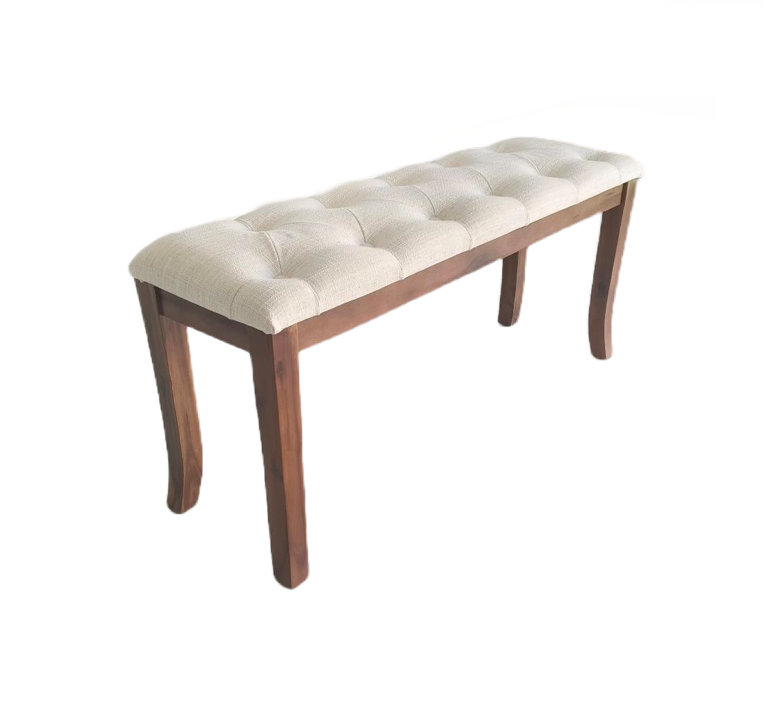 VENICE Bench Beige Linen