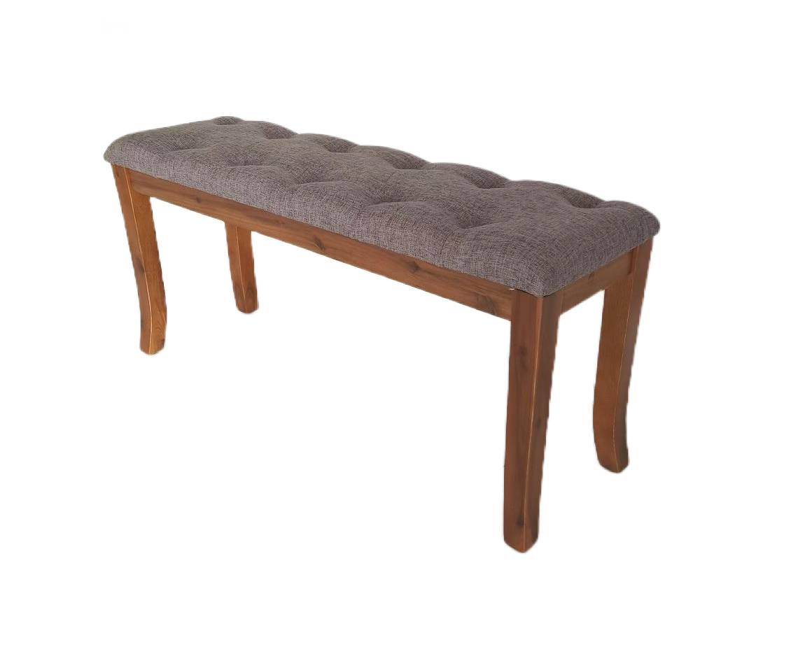 VENICE Bench Slate color fabric