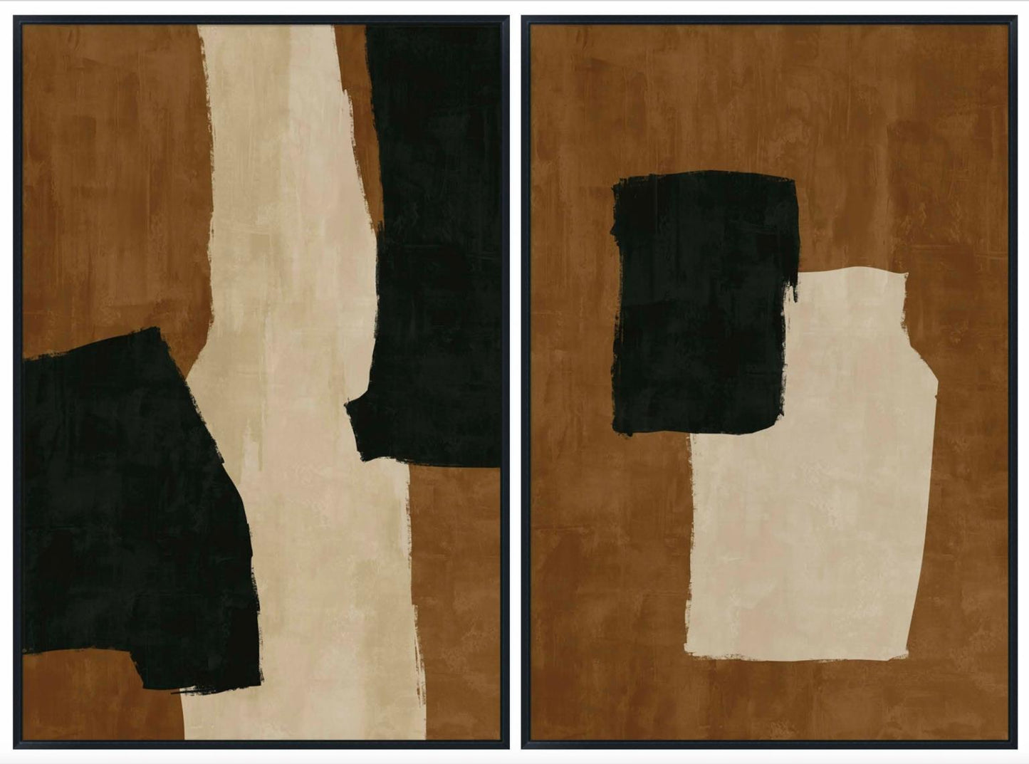 Wall Art XC-2411CB023AB 100x150cm (Set of 2) Abstract