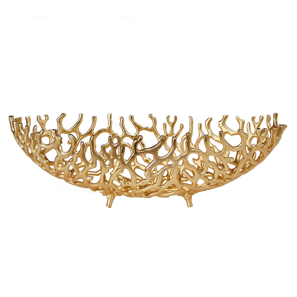 Oval Bowl XC-27819 Gold