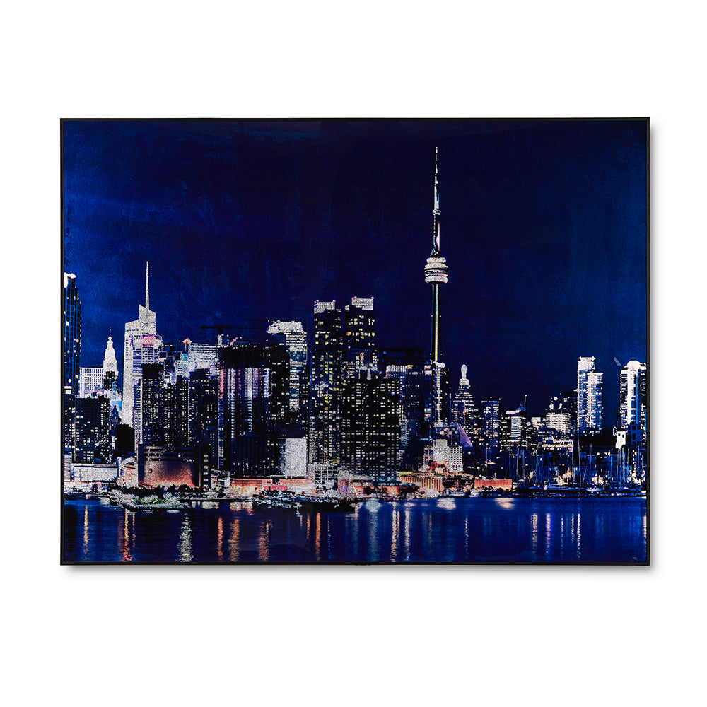 Wall Art XC-0089 Toronto Skyline Acrylic Painting