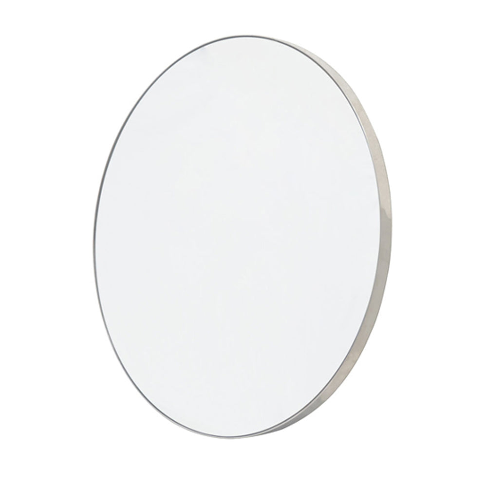 WALL MIRROR GY-MIR-10035 SILVER POLISHED STEEL