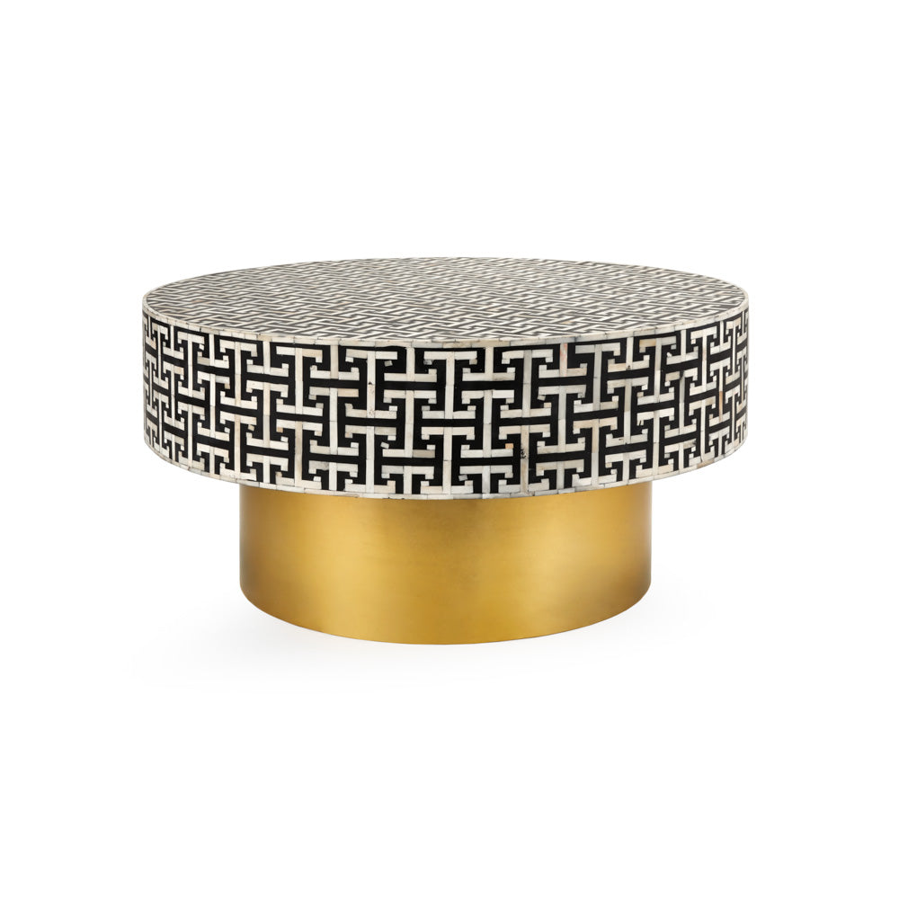 AUGUSTINE BONE INLAY COFFEE TABLE