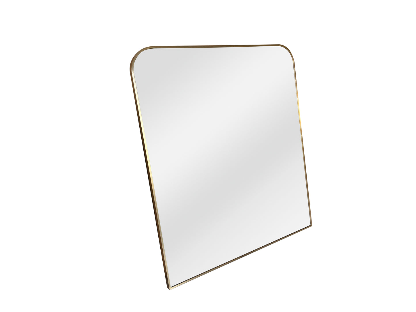 Hazel Wall Mirror: Gold Frame
