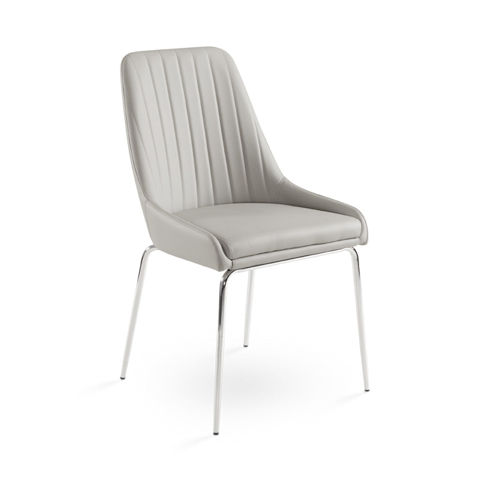 MOIRA CHAIR GY-1977 LIGHT GREY
