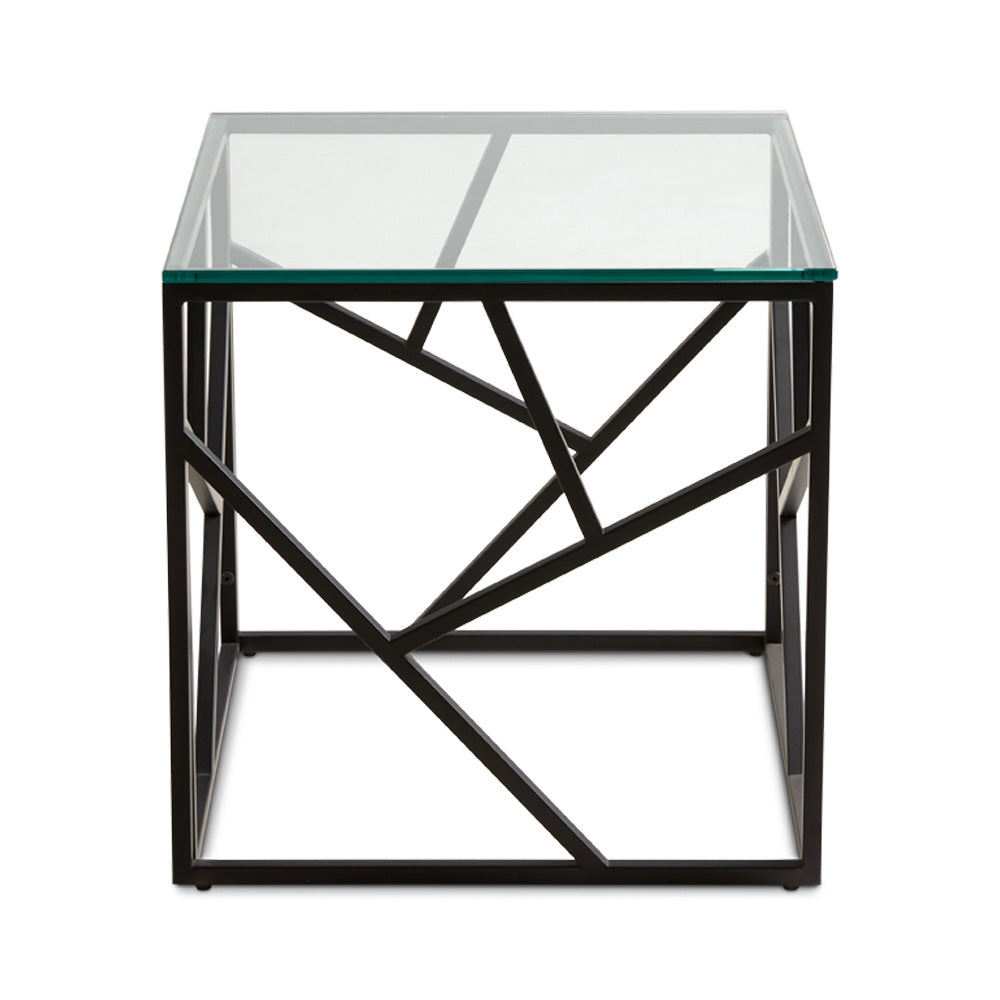 CAROLE End Table GY-ET-8179 Carole Matt black powder coated