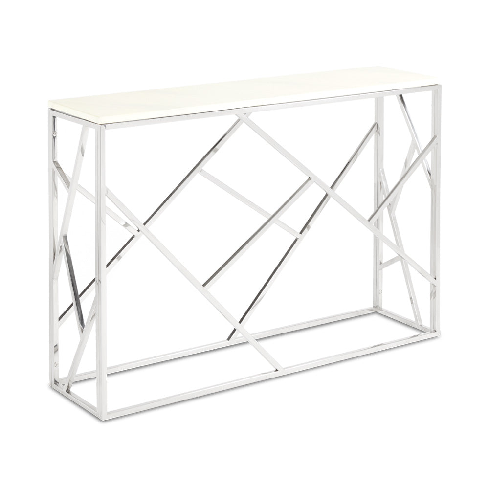 CAROLE Console Table GY-CST2051214-M Faux Marble Top Carole