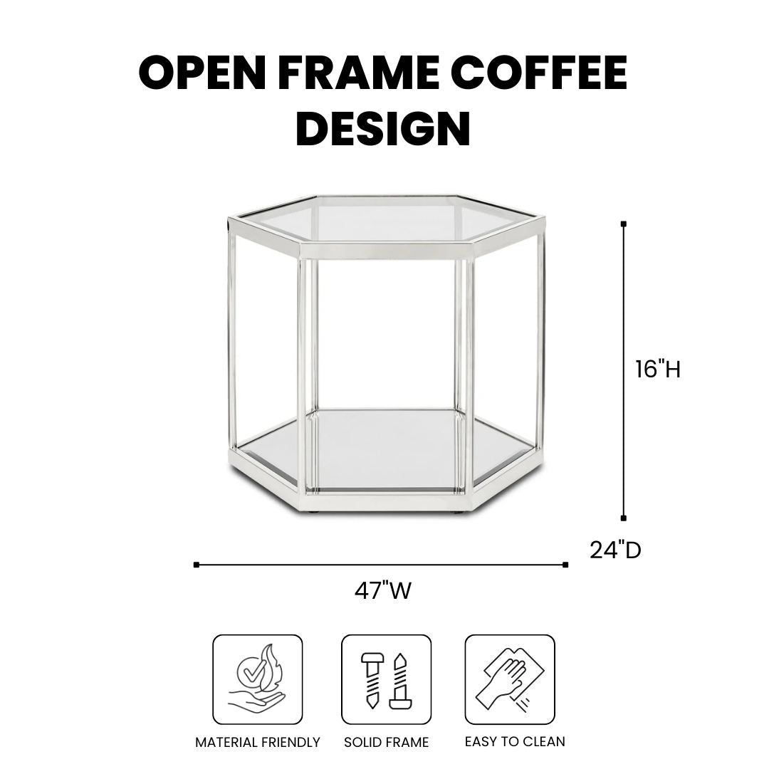 SWAINSON End Table GY-ET-8205G Gold