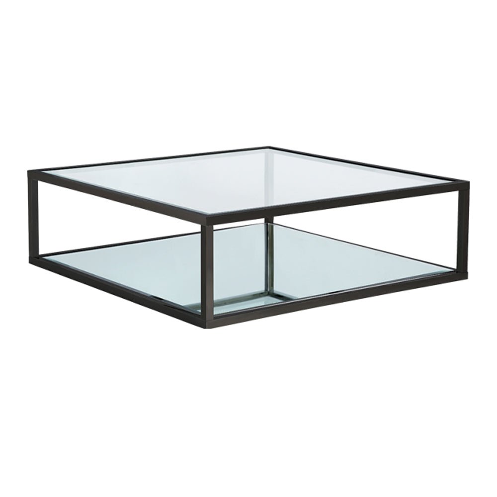 CASPIAN Black Coffee Table GY-CT-8206SQ-BK BLACK METAL