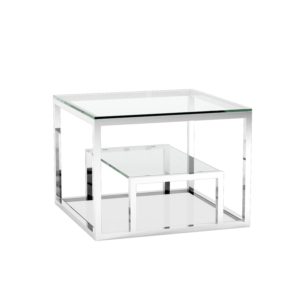 BAROLO GY-ET-8005 Polished steel end table