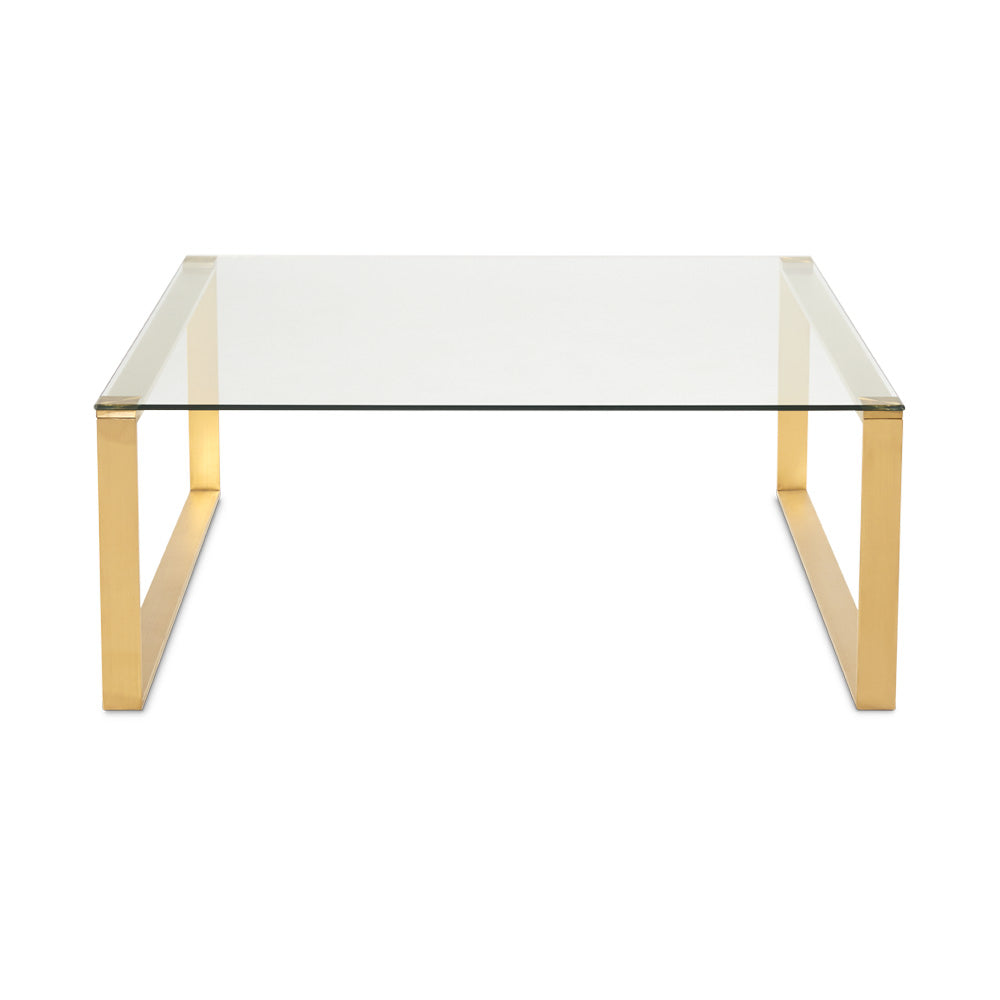 DAVID SQUARE Coffee Table GY-CT-10915SQ-G BRUSHED GOLD