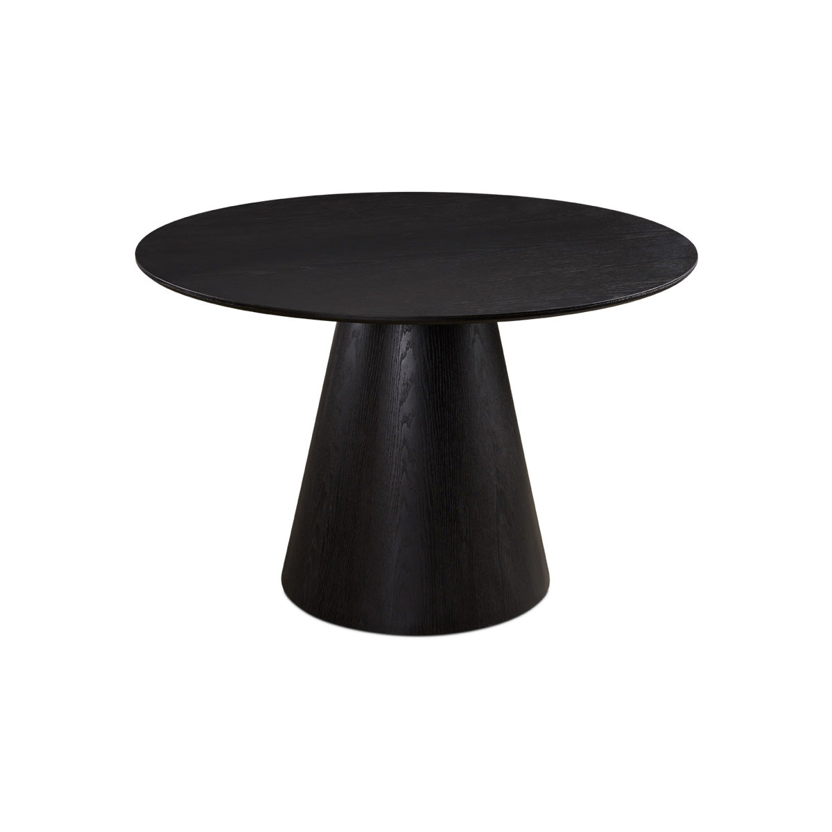 JAGGER BLACK Dining Table With Wood Top