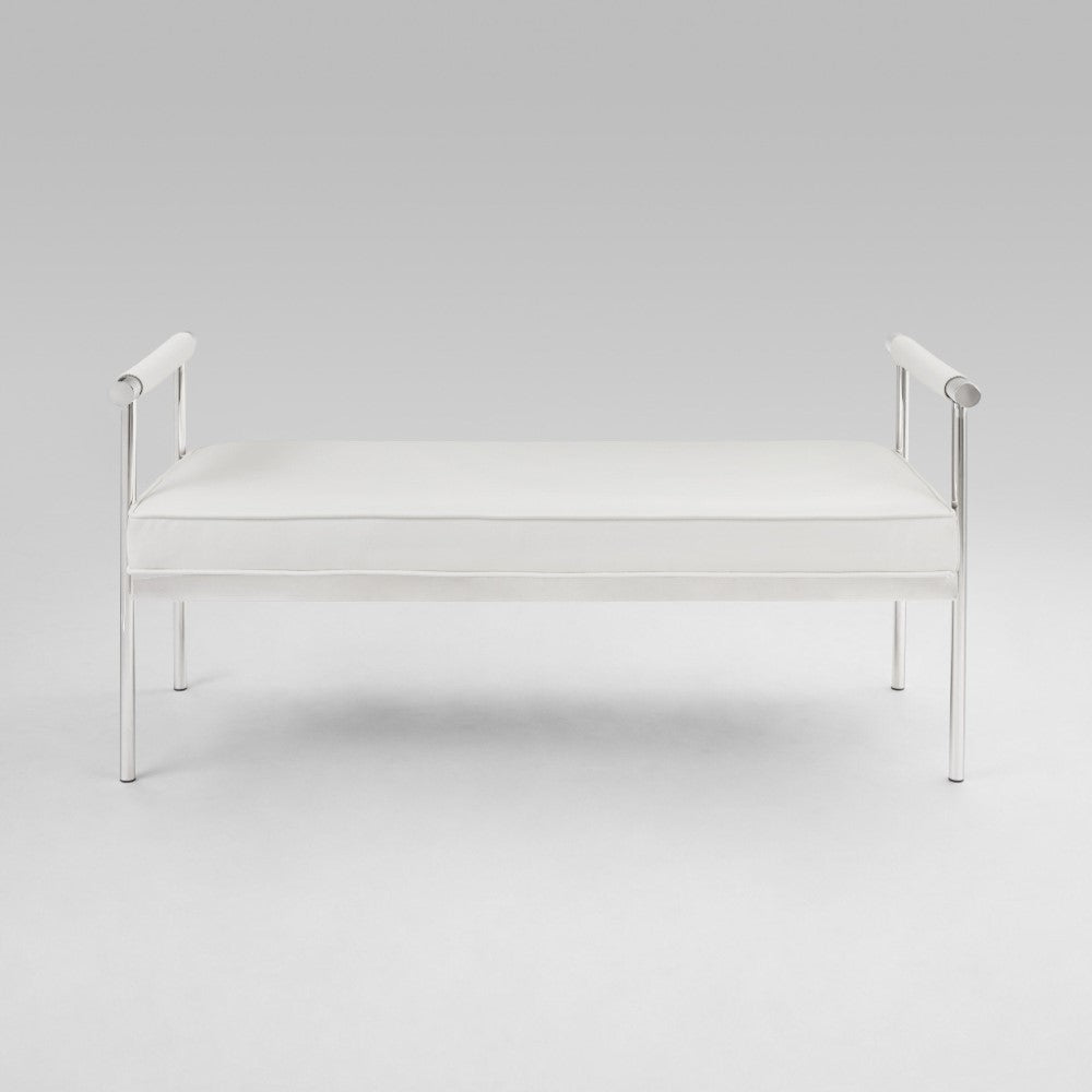 HELEN Bench GY-BEN-7826 E-Grey Velvet