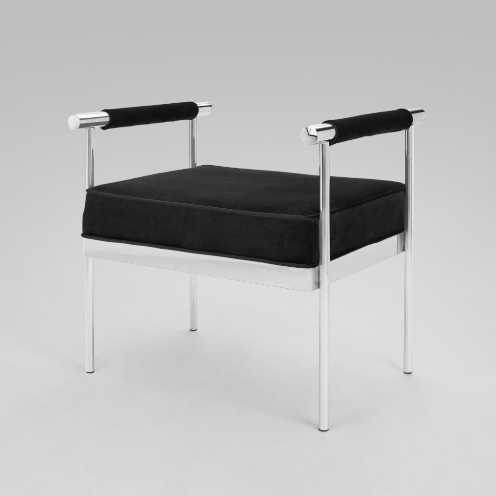 HELEN Ottoman X-OT-7826SS E-Grey Velvet
