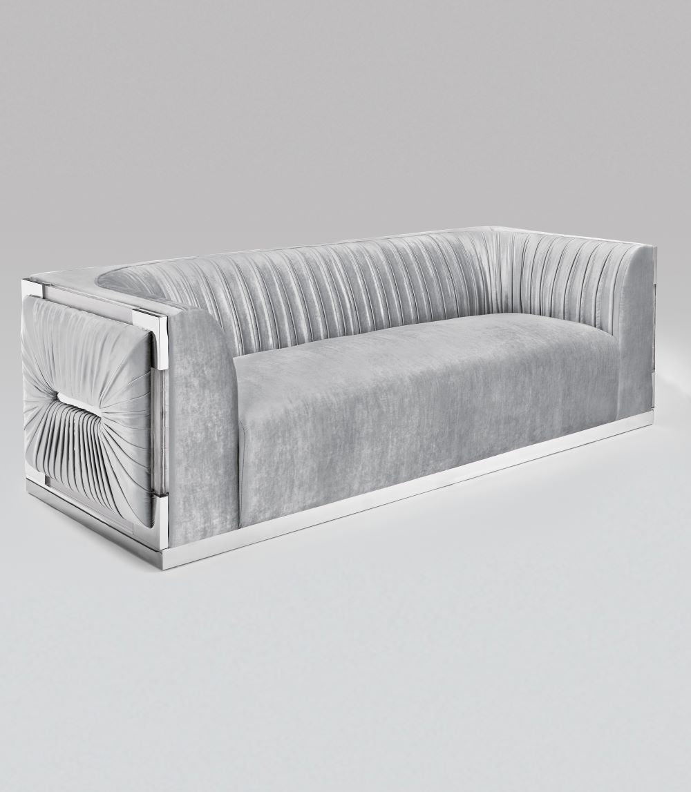 PALOMA Sofa GY-SF-8366ACR GREY VELVET