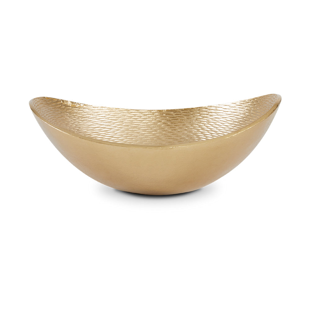 DECORATIVE BOWL -CHAMPAGNE GOLD XC-6044-G PER PIECE