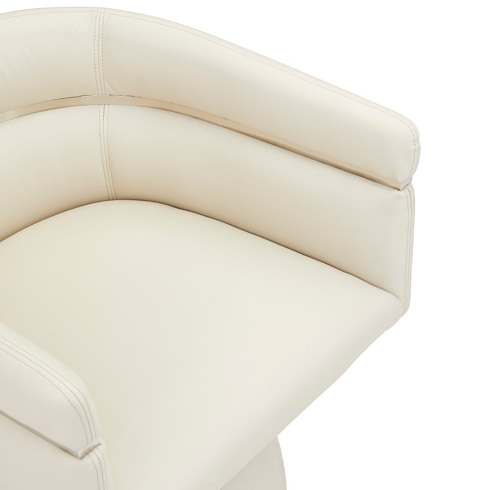 OBI CHAIR GY-LC-8376 CREAM COLOR FABRIC