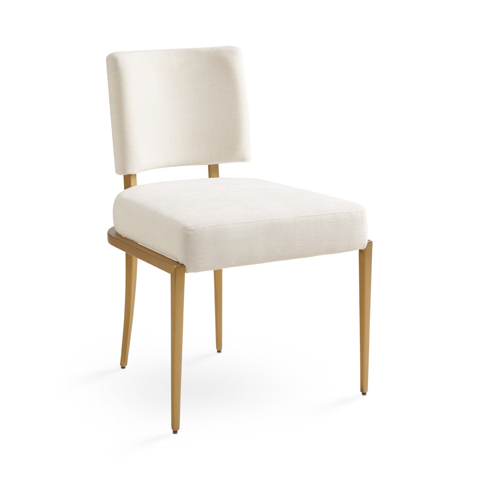 OLIVER Dining Chair GY-DC-22514A Ivory WITHOUT ARMS