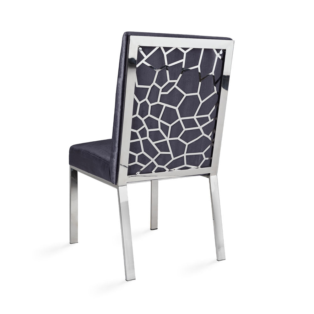 WELLINGTON DINING CHAIR WHITE PU