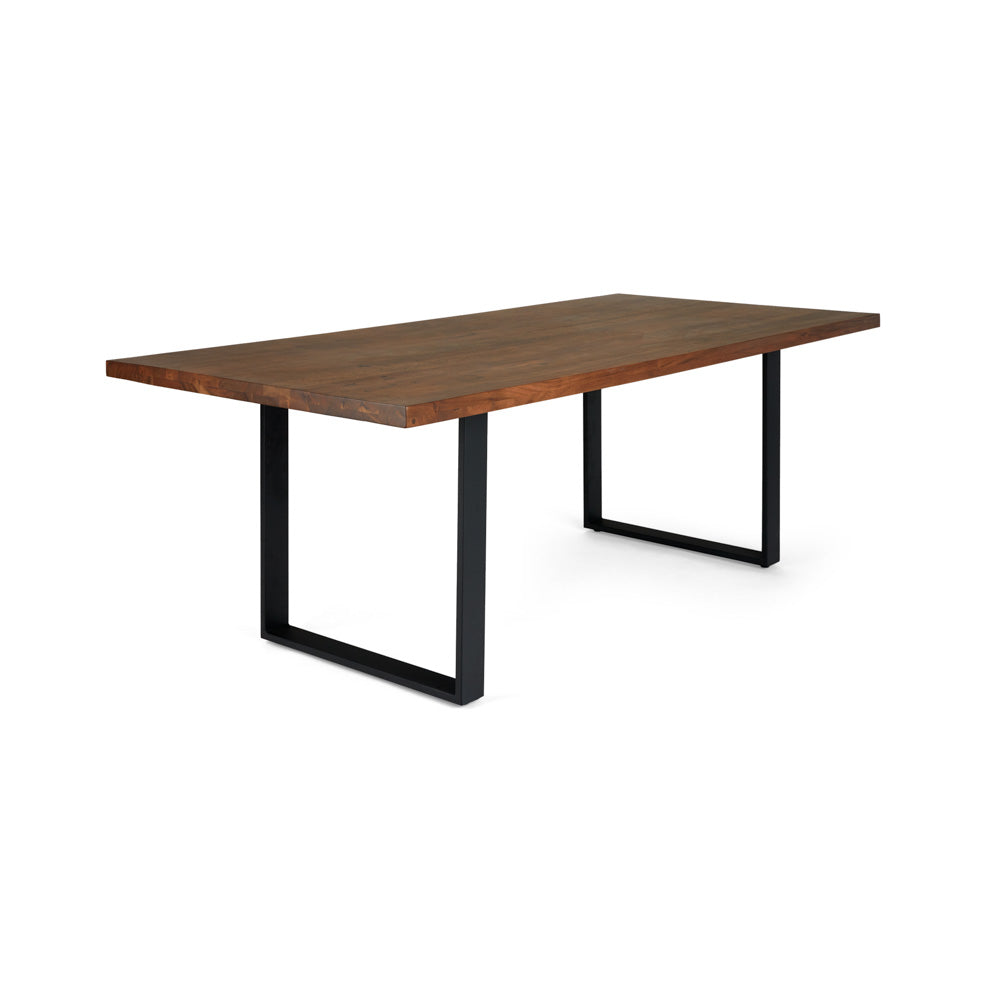 84" DINING WOOD TOP STRAIGHT EDGE FLIP TOP SHH-XL-502