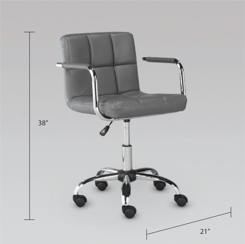 SELENA OFFICE CHAIR - GREY