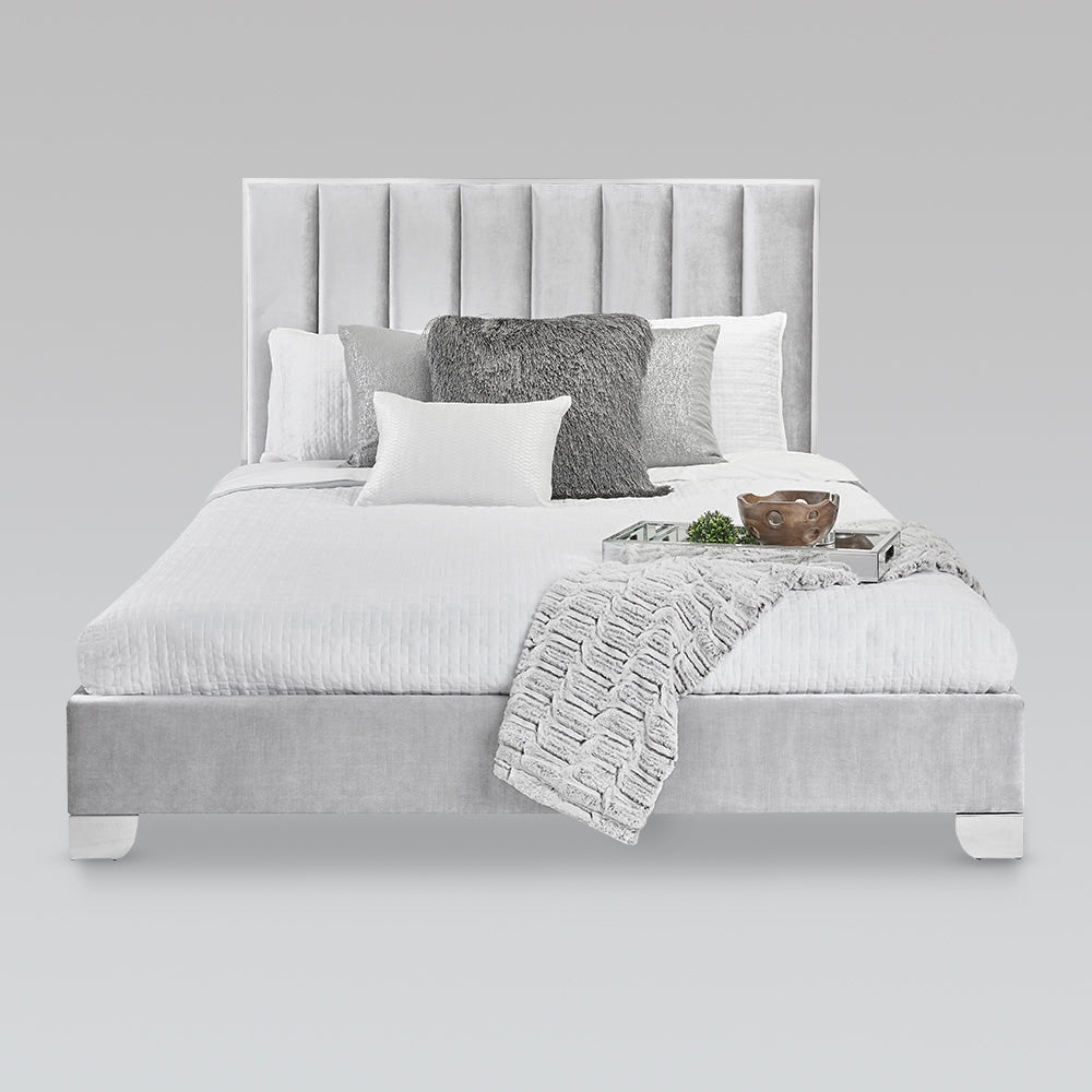 URIEL Bed Queen Aspen White