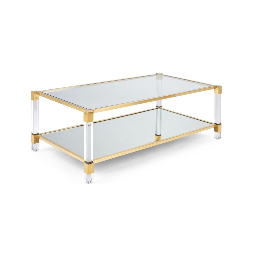 DUDLEY Coffee Table GY-CT-9CJ-BG BRUSHED GOLD 130*70*43cm