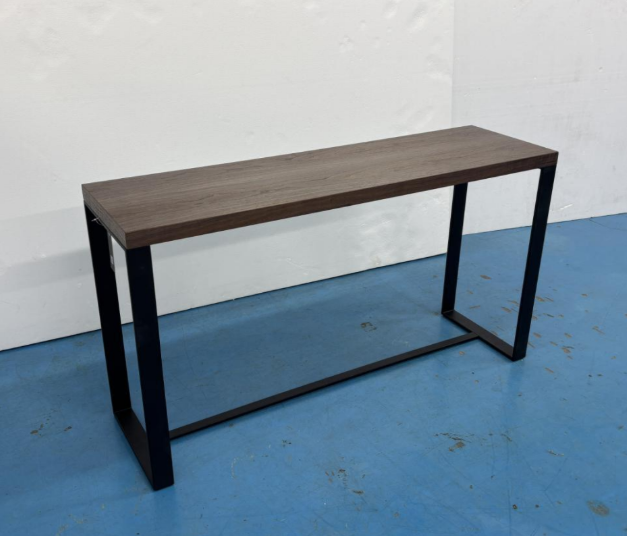 40" DAVID Walnut Wood Veneer Top Console Table