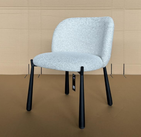 Arlo dining chair GY-DC-765 dining chair grey fabric color