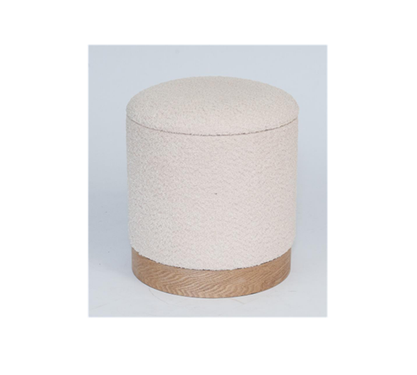 NORMAN STORAGE OTTOMAN GY-OT-231928 Beige Chenille