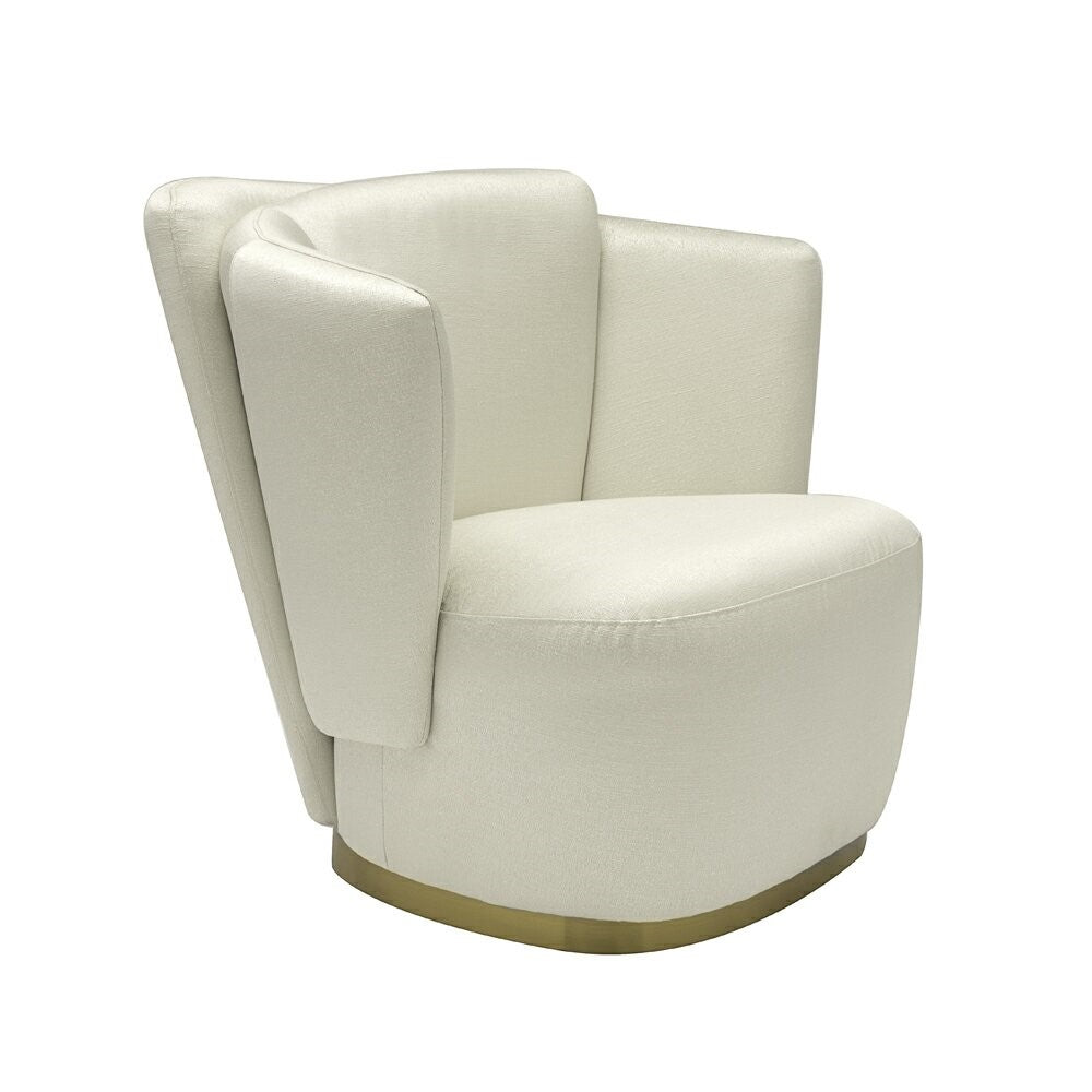 BOSTON Sofa Chair, Matt gold stainless steel base