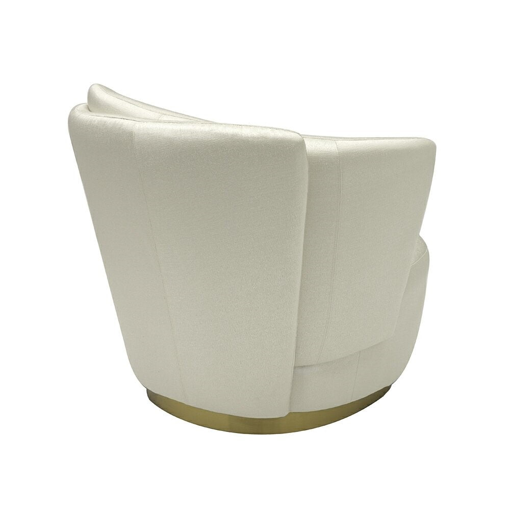 BOSTON Sofa Chair, Matt gold stainless steel base