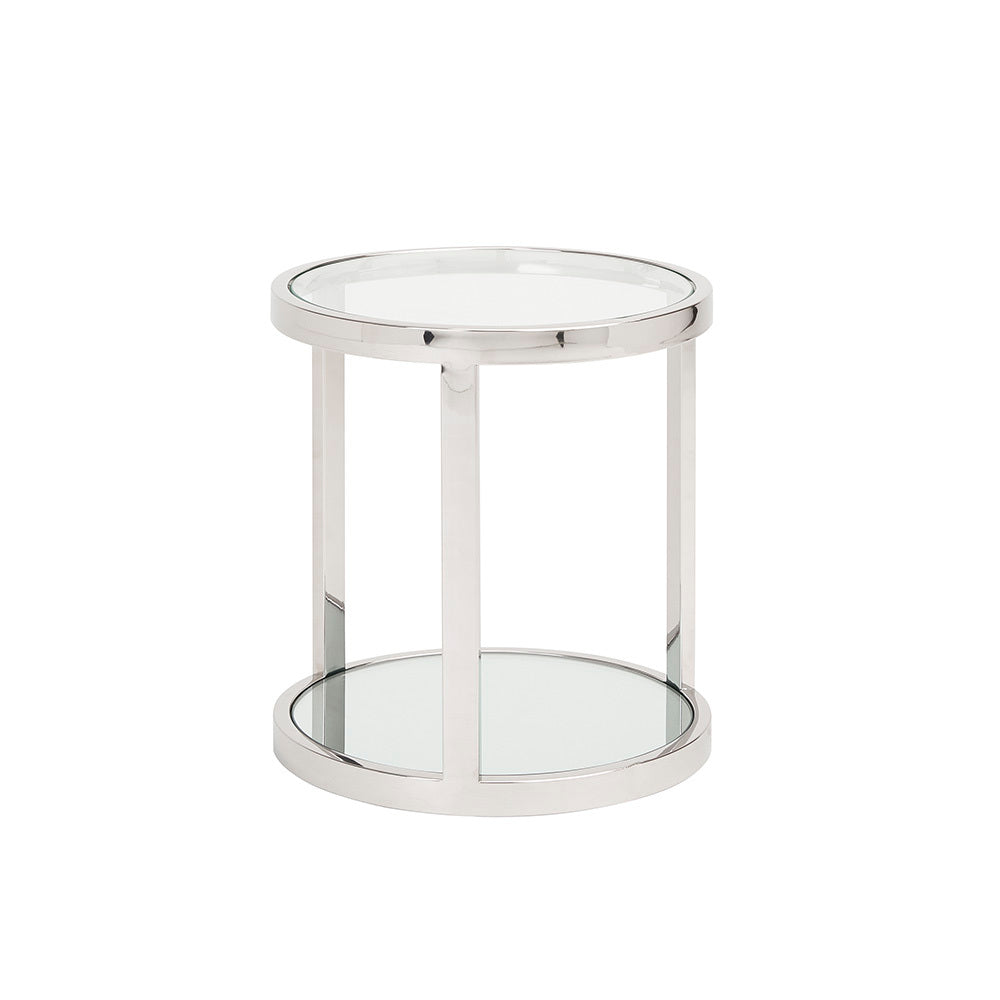 AVON Nesting End Table GY-ET-509 2pc Round Nesting Table