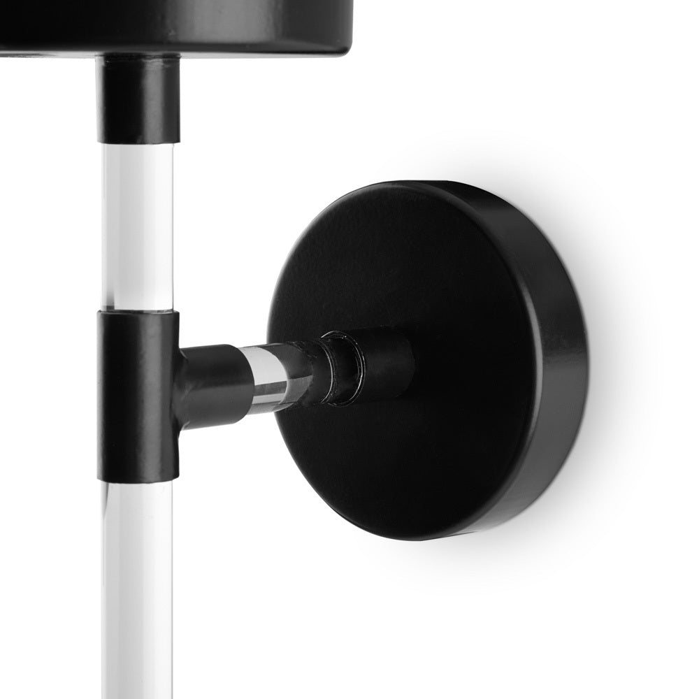 ACRYLIC WALL SCONCE XC-190857BK BLACK