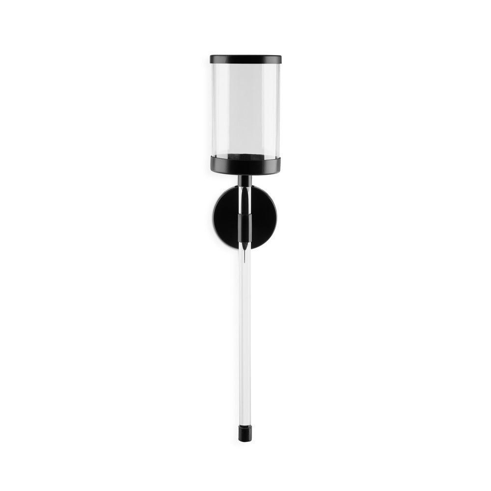 ACRYLIC WALL SCONCE XC-190857BK BLACK