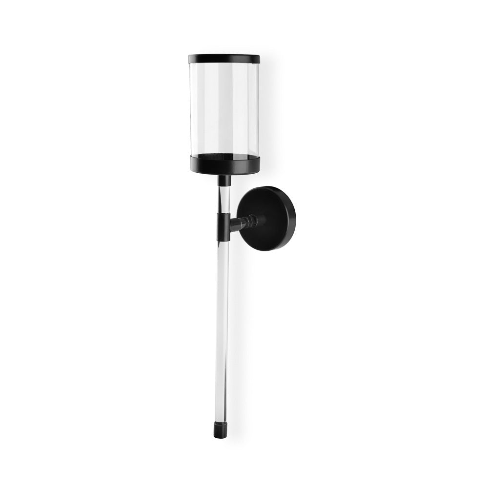 ACRYLIC WALL SCONCE XC-190857BK BLACK