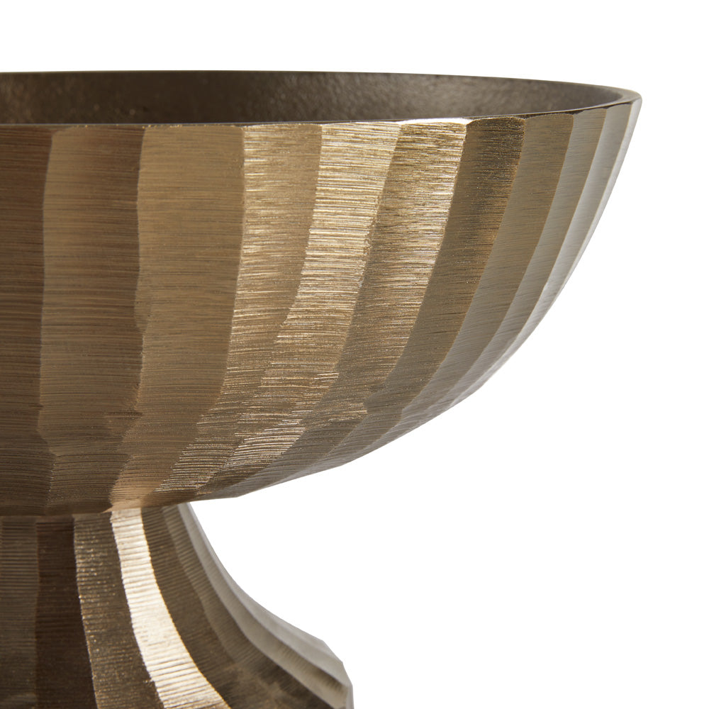 DECORATIVE BOWLS (SET OF 2) - BRASS ANTIQUE XC-6077-BR