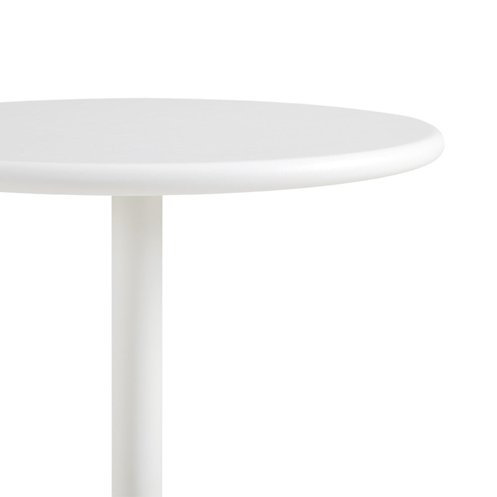 SIMON End Table GY-ET-C030S White finish