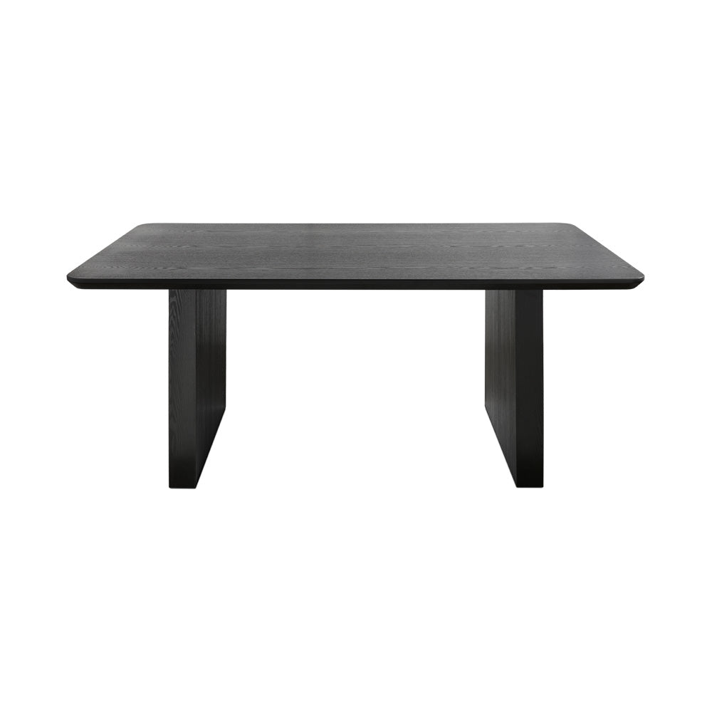 PAULINE 84" DINING TABLE Black Ash Veneer