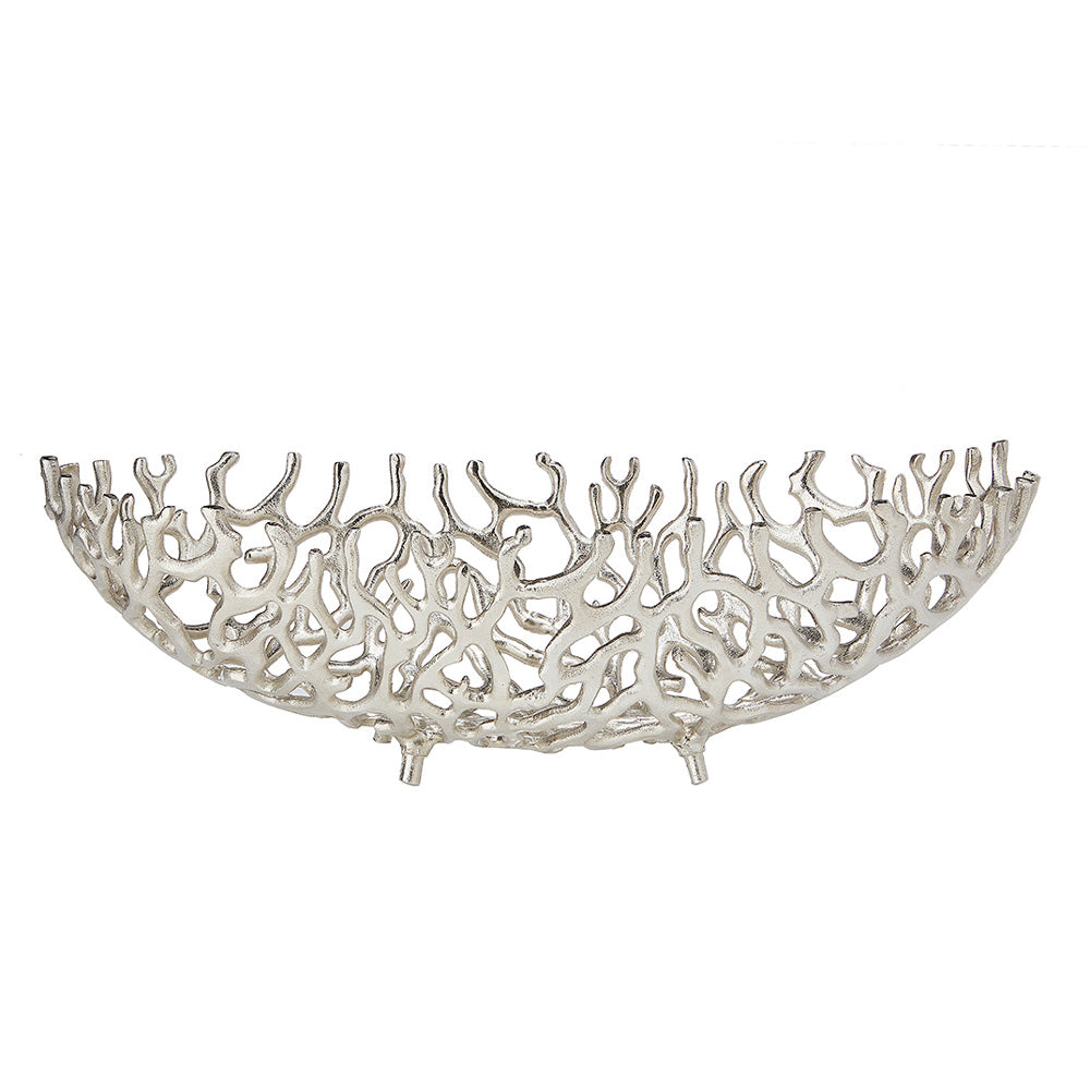 Oval Bowl XC-27819 Silver