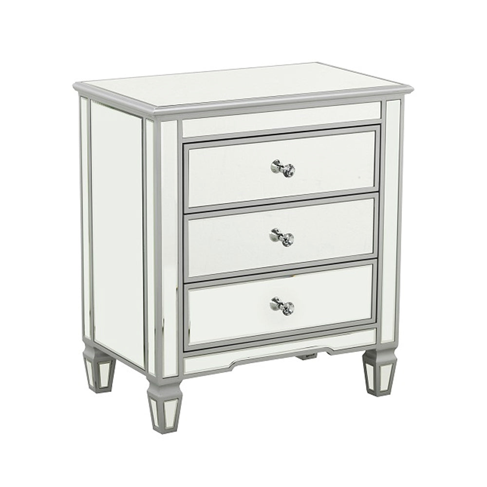 Mirror Side Stand 3 Drawer GY-12055