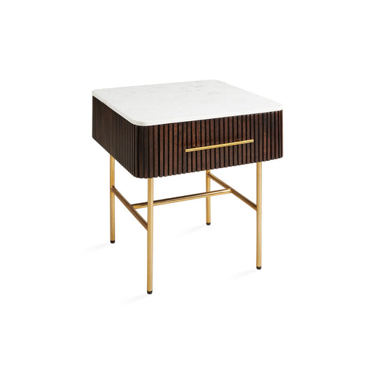 SERENITY Side Table GY-NS- 1108 with marble top
