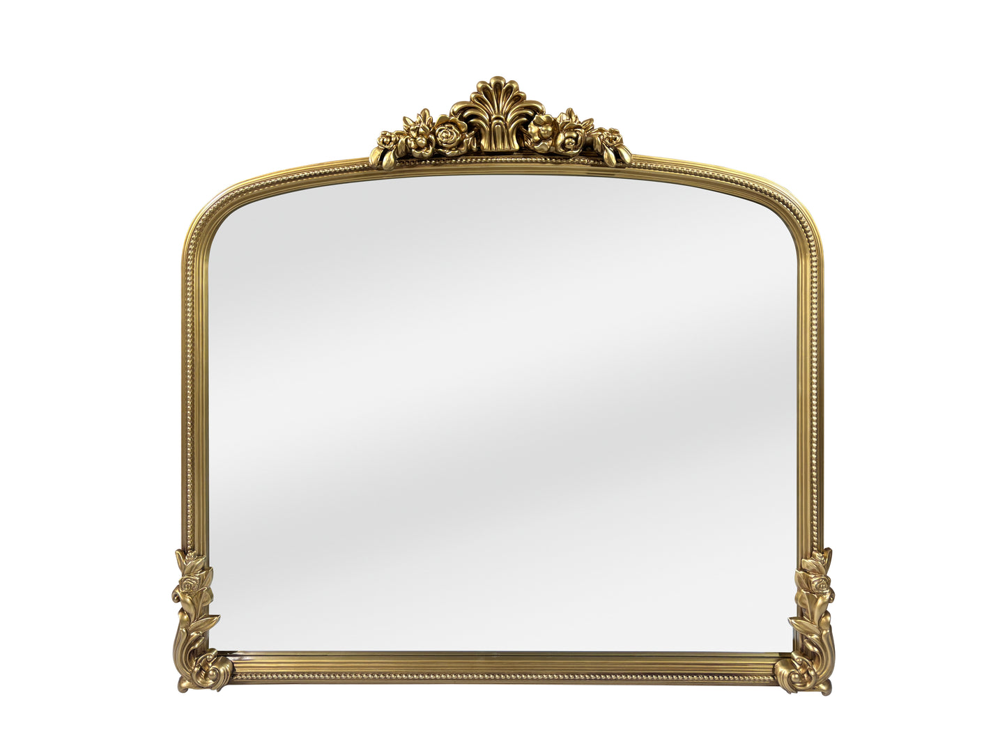 Eleanor Wall Mirror: Country Gold Frame