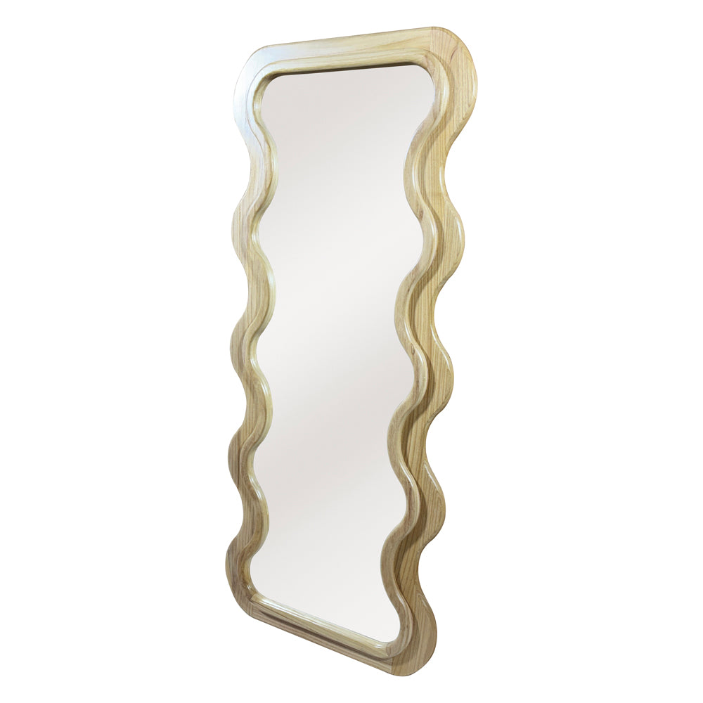 Marlon Floor Mirror: Natural Color