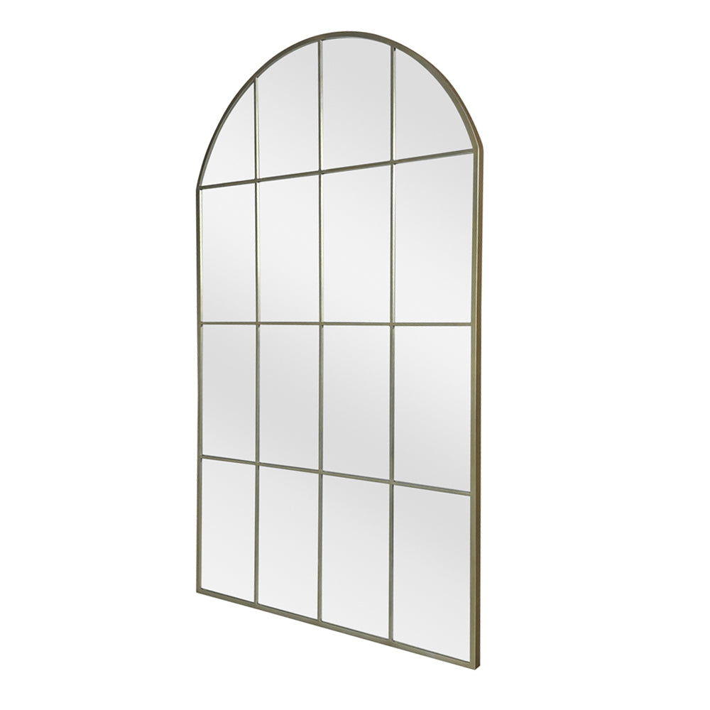 Irene Floor Mirror: Gold Frame