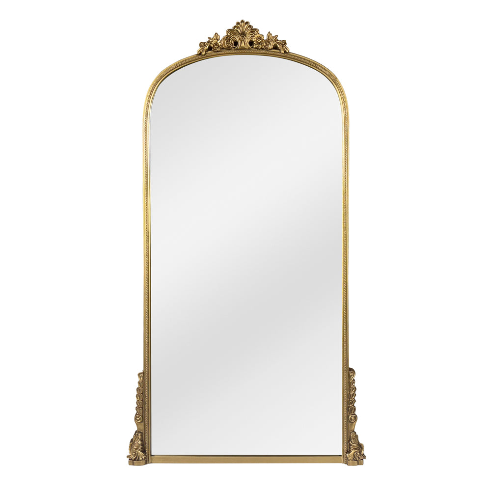 Lorraine Floor Mirror: Country Gold Frame