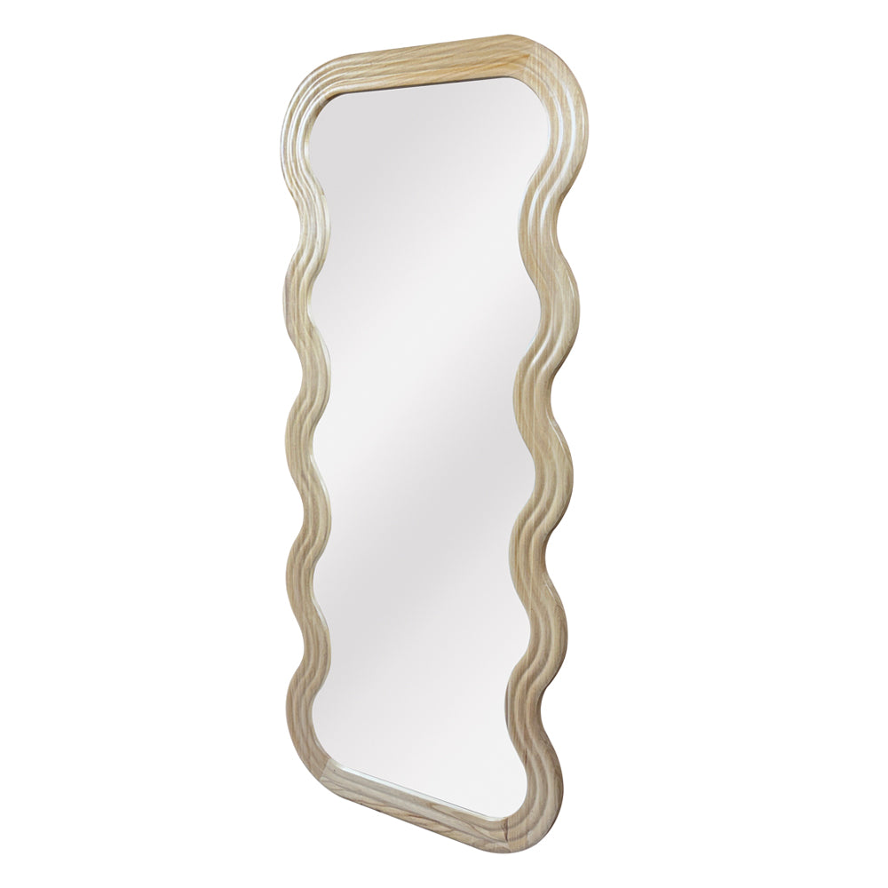 Arden Floor Mirror: Natural Color Frame