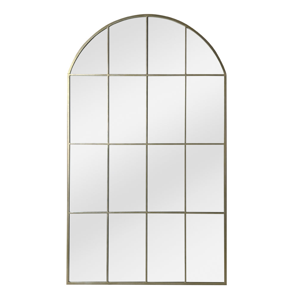 Irene Floor Mirror: Gold Frame